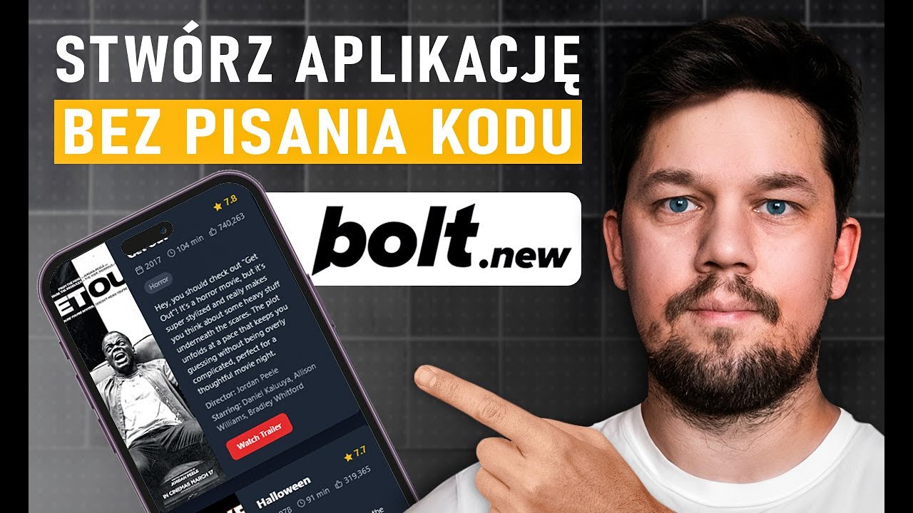 Jak Stworzyć Aplikację z Pomocą AI Bez Umiejętności Technicznych. Vibe Coding (bolt.new TUTORIAL)