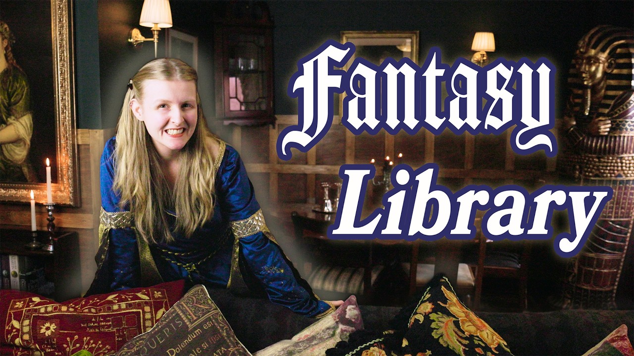 I Turned My Living Room into a Fantasy Library! *SO. MUCH. WHIMSSYYY!!!*