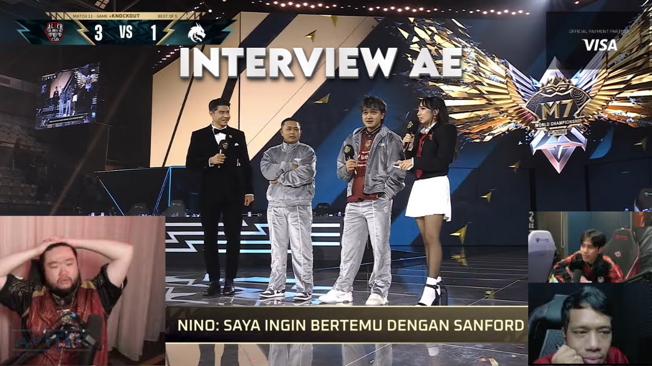 INTERVIEW AE!! NEXT LAWAN SANFORD!!