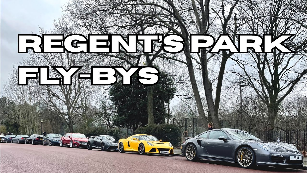 Collecting Cars Coffee Run at Regent’s Park | Pure Supercar Exhaust Sounds