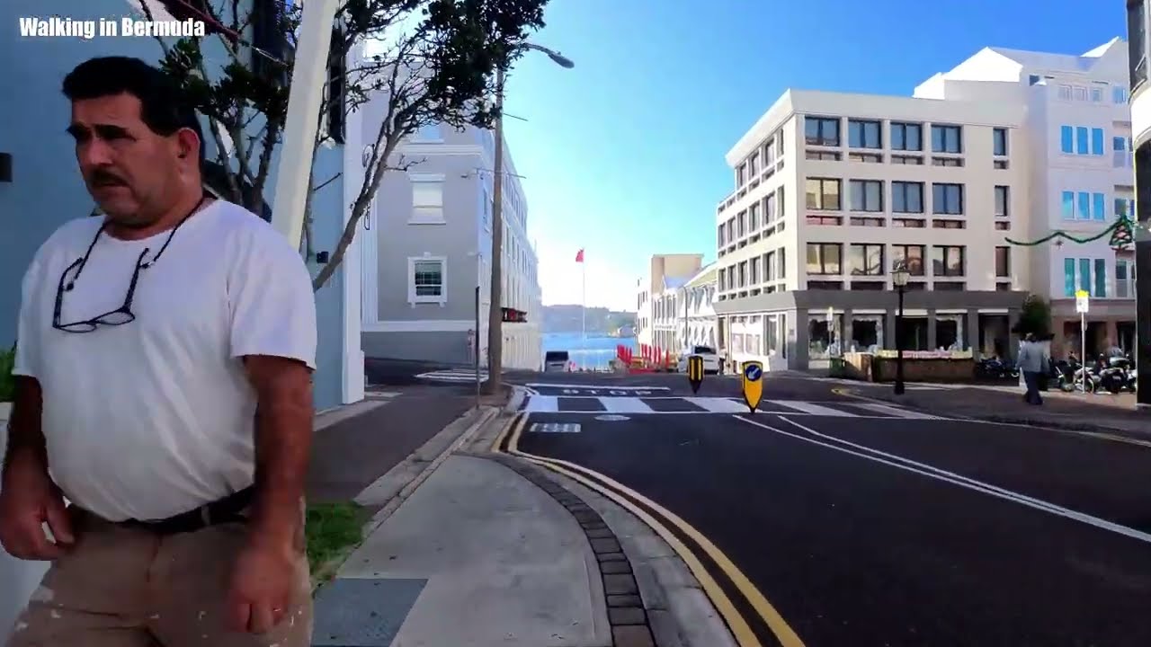 [4K] Walking in Bermuda  - January 6, 2022