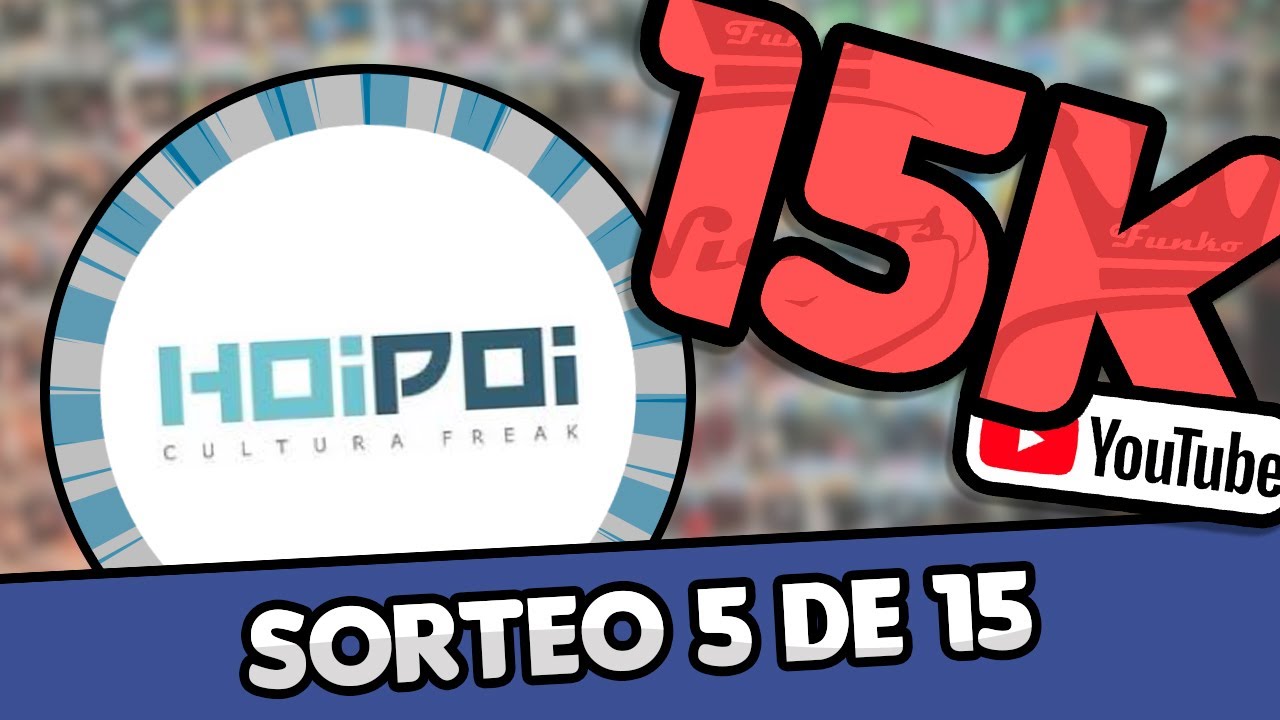 SORTEO junto a HOI POI 🎁 5&ordm; SORTEO de 15 🎁