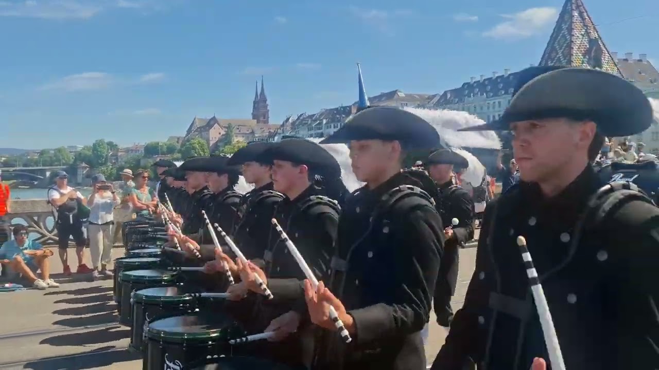 Basel Tattoo Parade 2025 Schnitt  47 Top Secret Drum Corps