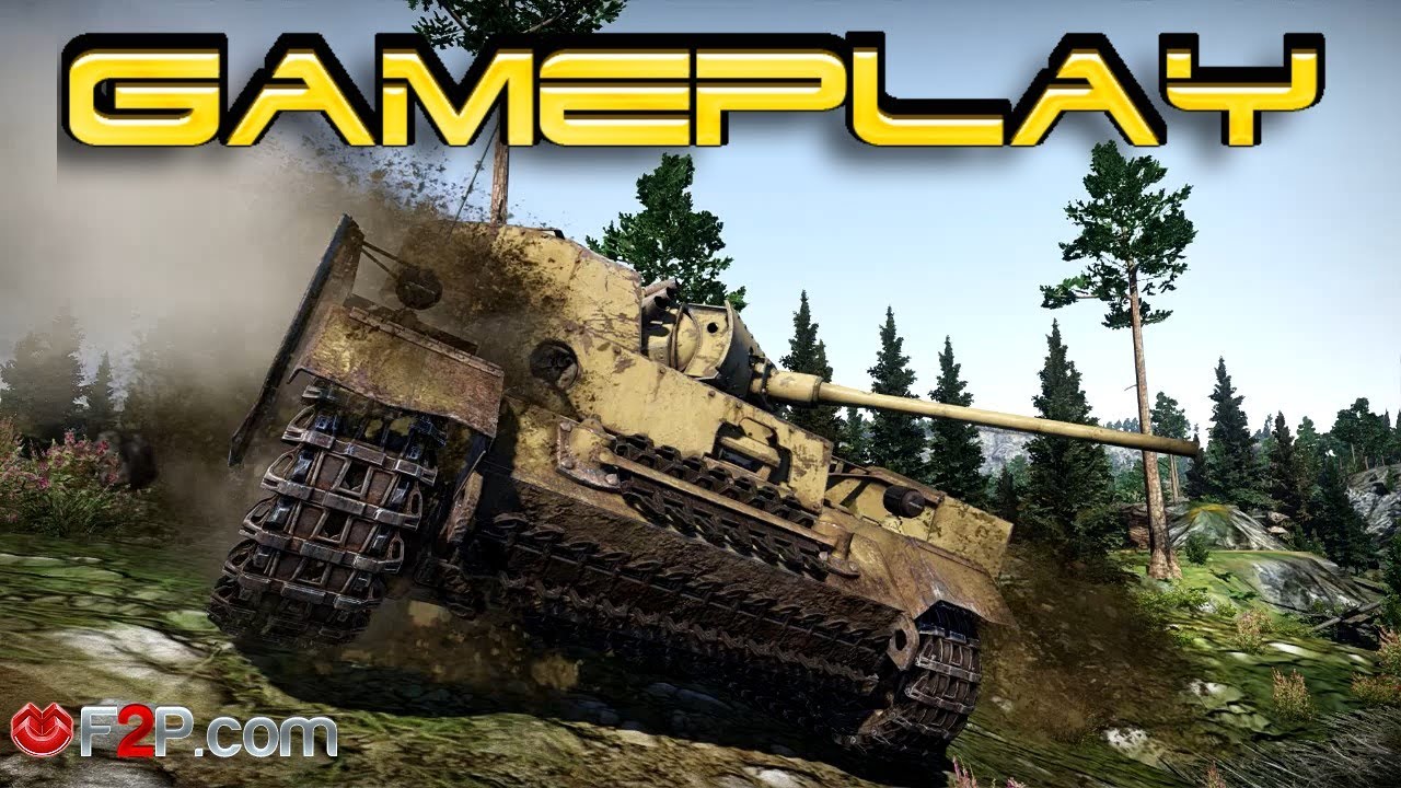 War Thunder Ground Forces Expansion Gameplay - Tanks! Video 2
