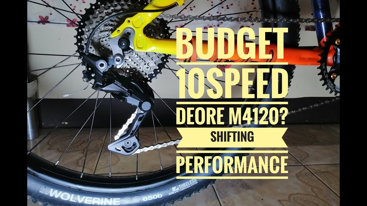 MTB Budget Upgrade : Shimano DEORE M4120 10 speed set with sunshine Cogs 11-42T Shifting Performance