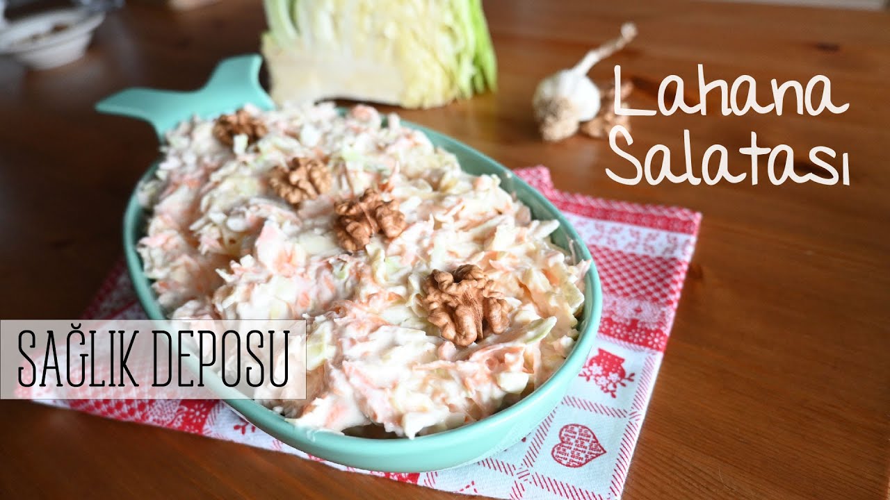 Lahana Salatası. Sağlık Deposu Bu Salatayı Mutlaka Deneyin. 🤗