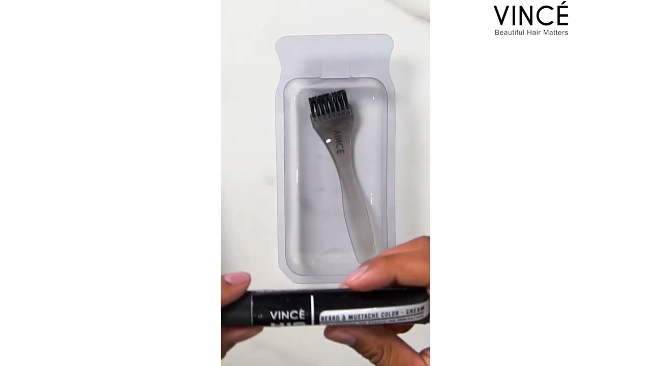 INSTANT Beard & Mustache Color! | My 15-Minute Transformation with Vince His Only
