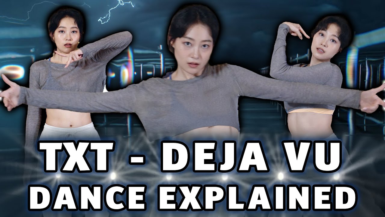 TXT (투모로우바이투게더) 'Deja Vu' Dance Tutorial, explained
