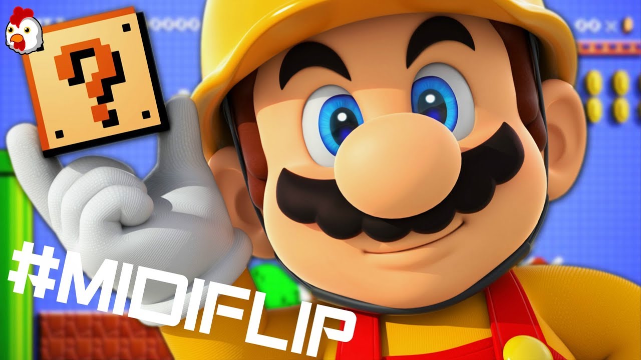 Super Mario Bros Theme Song Inverted (#MIDIFLIP)