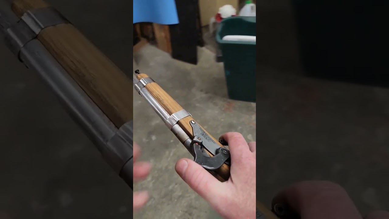 muzzleloader paintball shooting