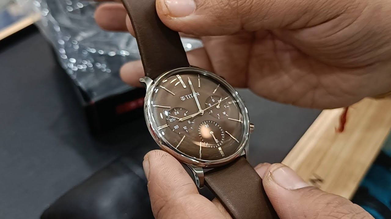 90134SL Titan Multifunction Watch Review || Titan for Gents #guptawatchco