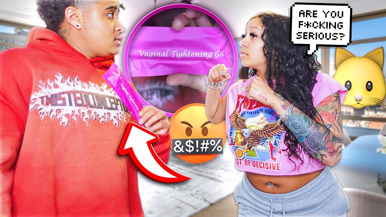 Giving My Wife KITTY TIGHTENING GEL To Get Her Reaction 🫢