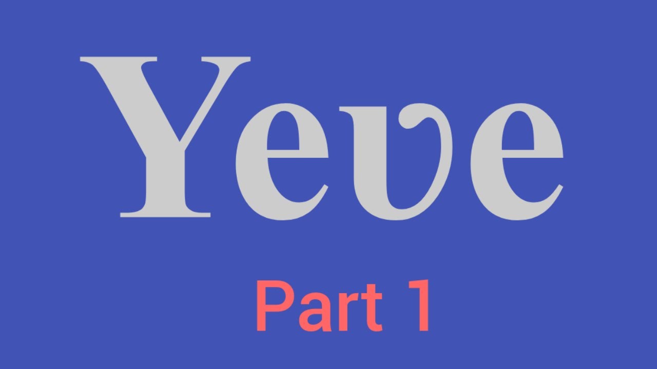 Part 1: The Origin of Yeʋe among the Aŋlo Eʋes