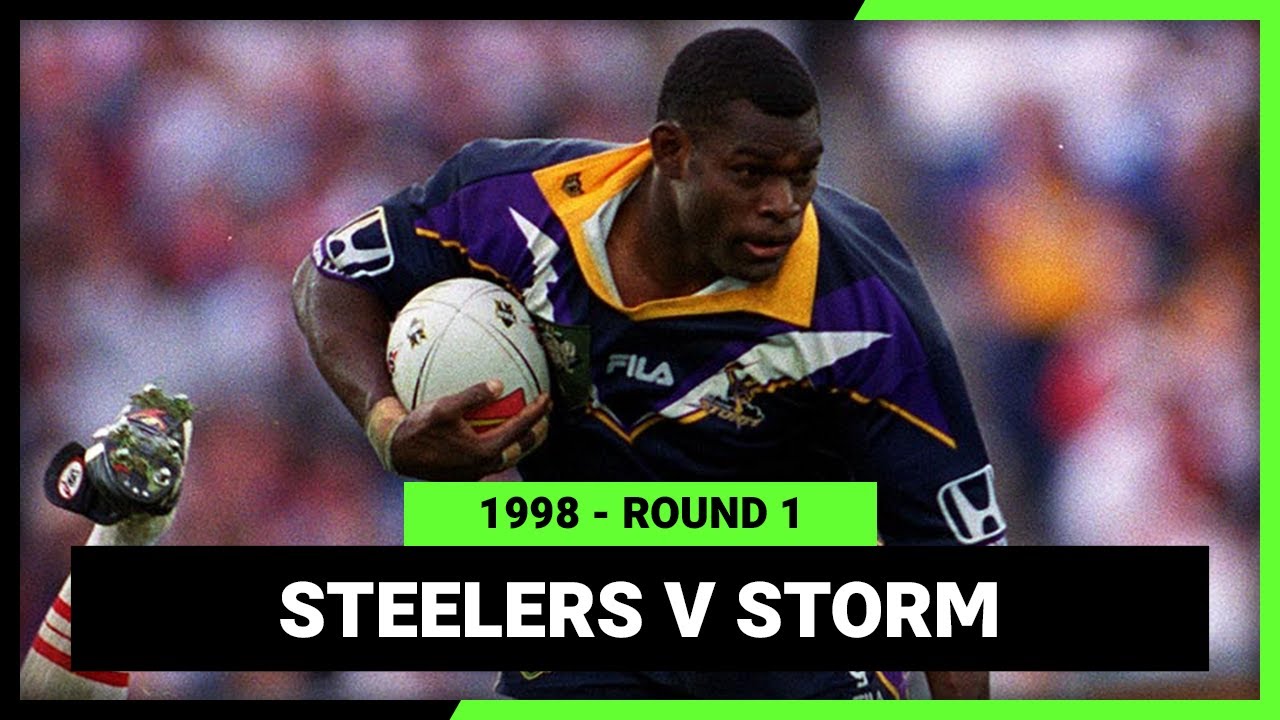 NRL Highlights | Illawarra Steelers v Melbourne Storm Round 1, 1998 | Full Match Replay | NRL