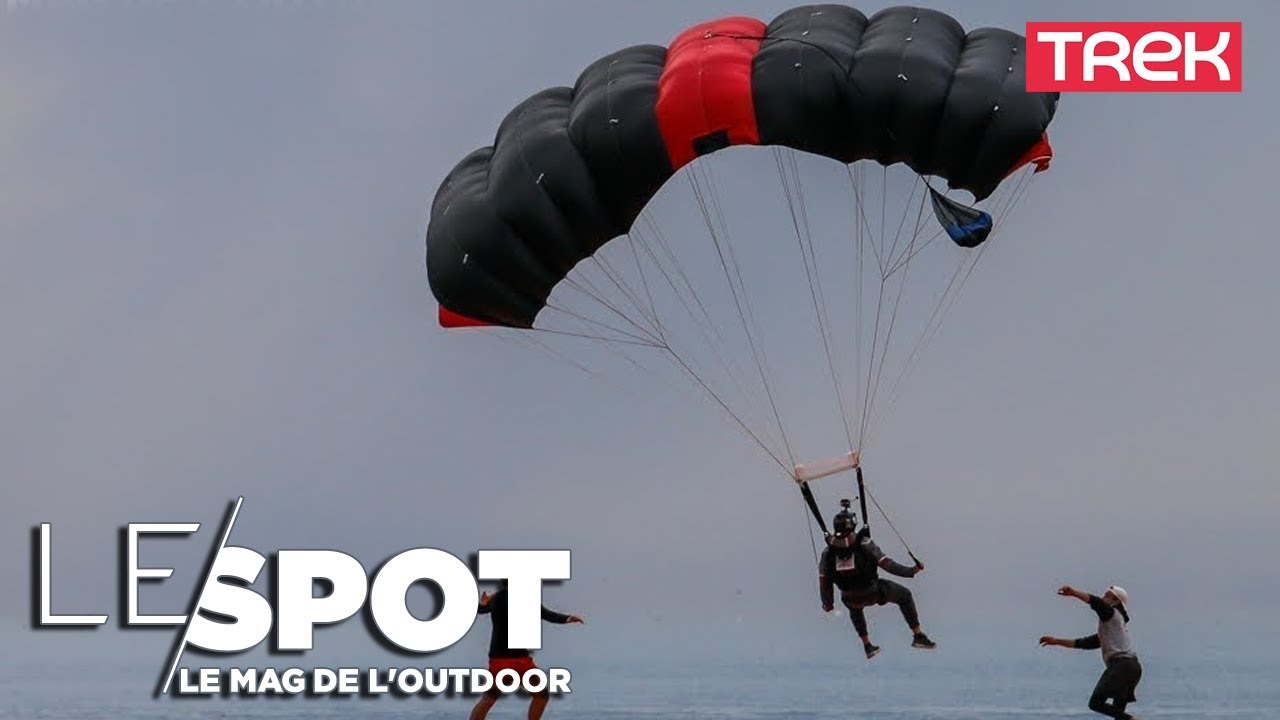 LE SPOT : 100% Acro Show, parapente et wingsuit avec Géraldine Fasnacht - Trek TV