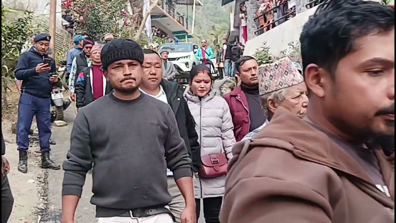 सभासद् भूपेन्द्र छेत्रीलाई  सम्मानको साथमा अश्रुपूर्ण अन्तिम विदाई गरियो।
