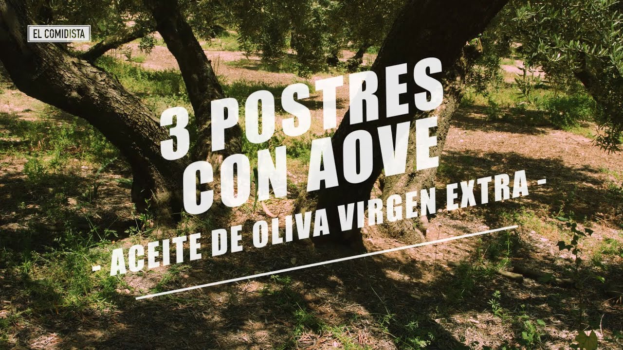 EL COMIDISTA | Tres postres fáciles con aceite de oliva virgen extra
