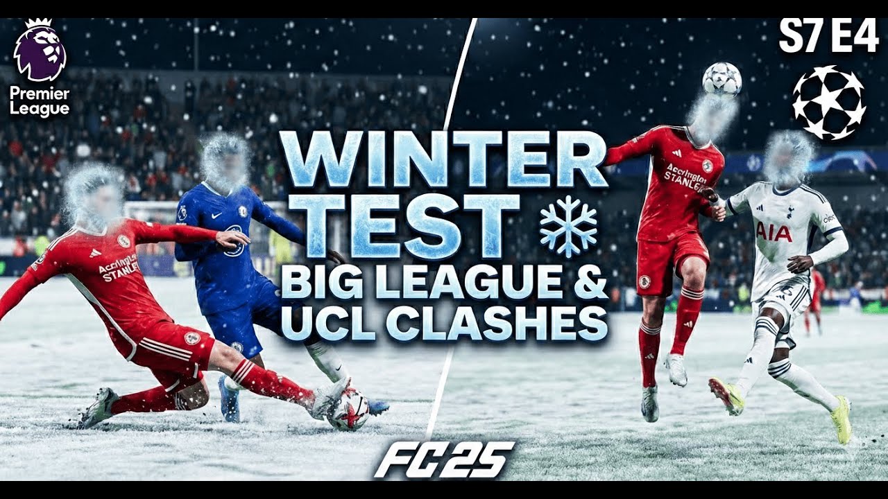 WINTER TEST ❄️ BIG LEAGUE & UCL CLASHES | Accrington Stanley RTG S7 E4