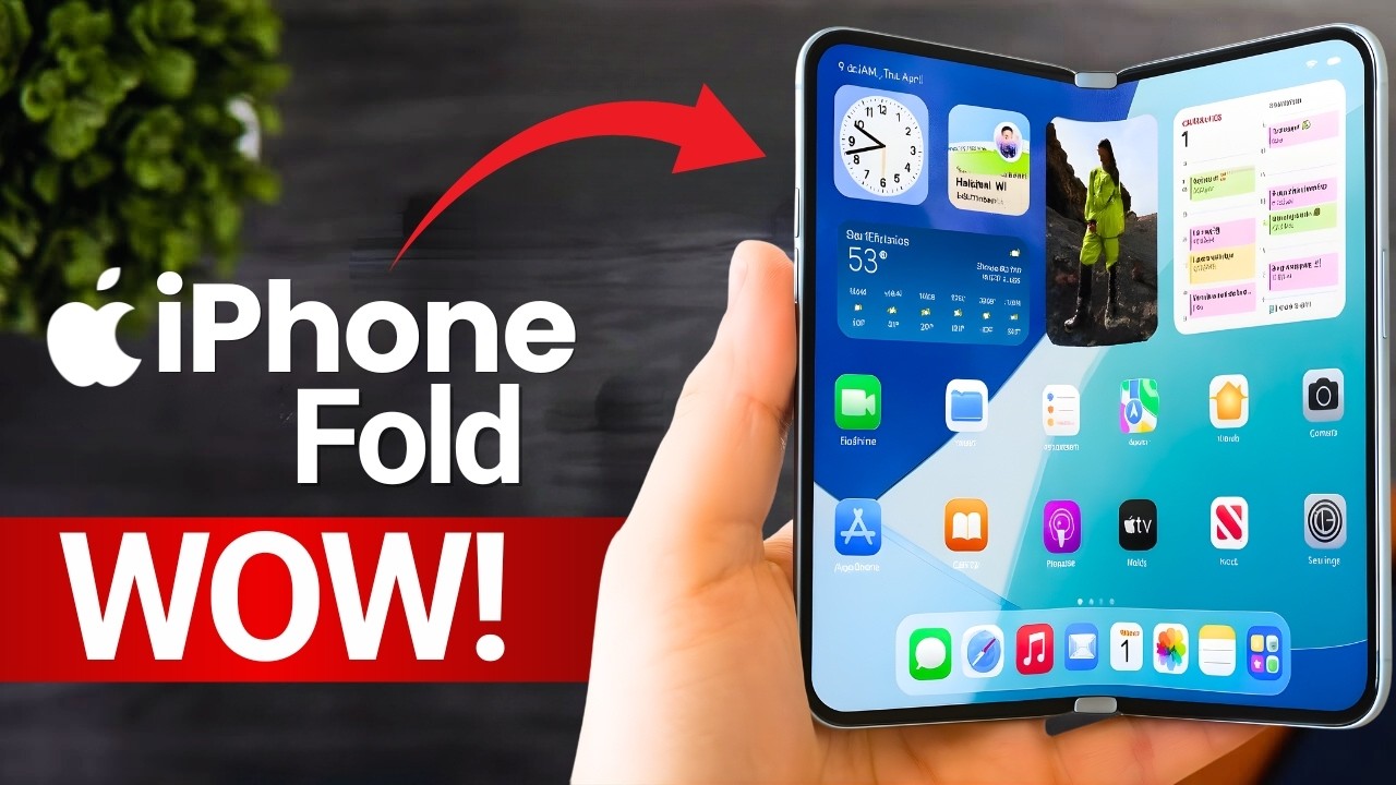 Apple iPhone Fold — ВАУ!