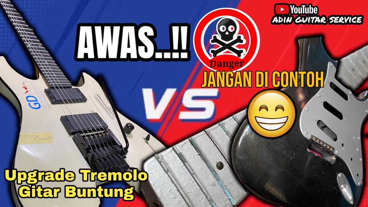 AMAZING ‼️ MALPRAKTIK YANG KEREN vs STEINBERGER TREMOLO UPGRADE