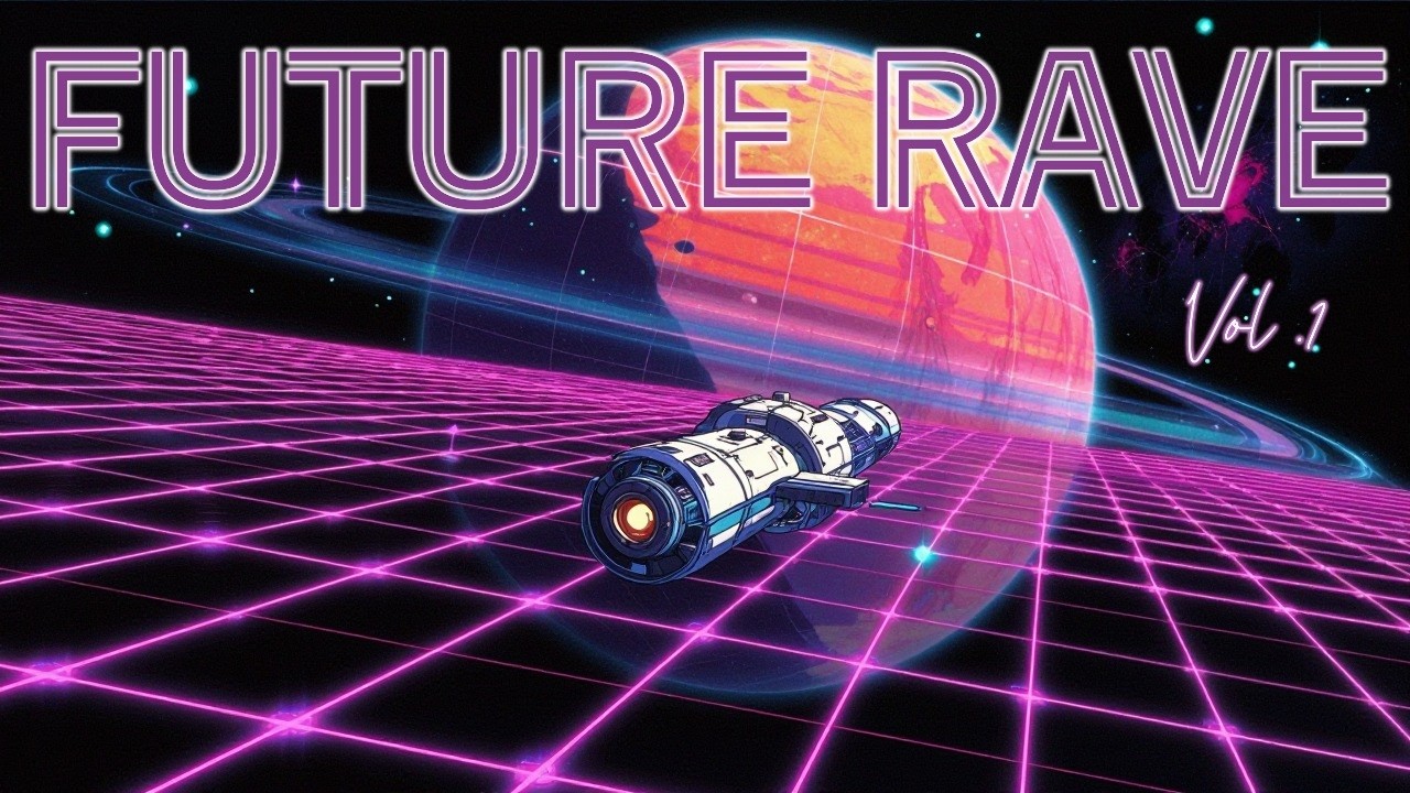 CyberSynthFM Live 247 | 1 Hour Future Rave Mix Vol.1 – Euphoric Drops in Magenta Hyperspace 🚀💥
