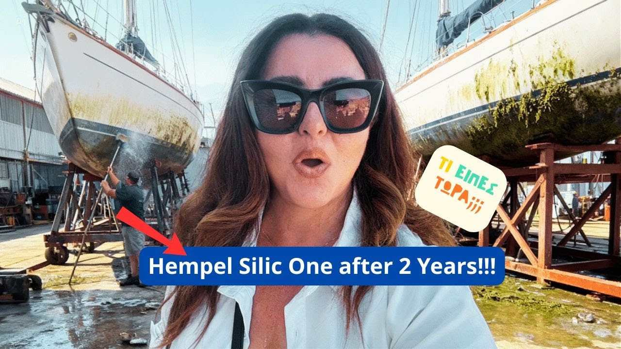 Hempel Silic One After 2 Years! Antifouling / Μοράβια μετά από 2 χρόνια στο νερό! Τι είπες τώρα;