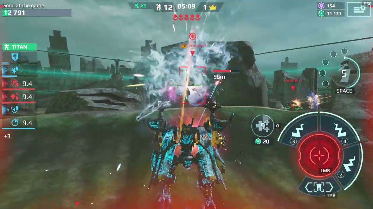 War robots free for all gameplay