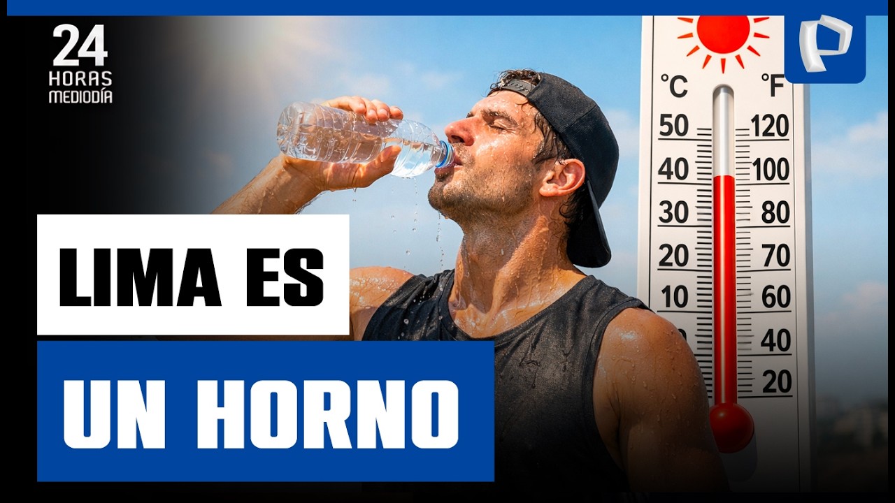 Calor extremo golpea Lima: 31 °C y radiación UV muy alta