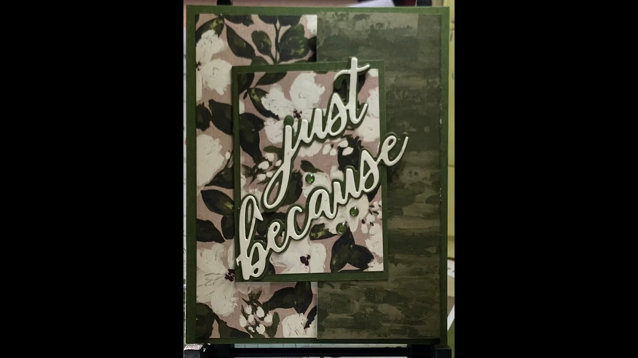 Набор для творчества Words of Beauty Bundle Fun Folds с дизайнерской бумагой Brushed with Beauty.