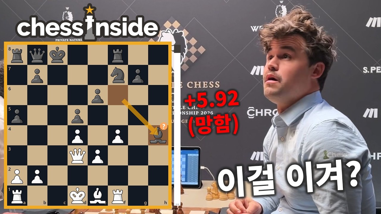 다 진 경기도 이기는 프리스타일 체스 세계 챔피언