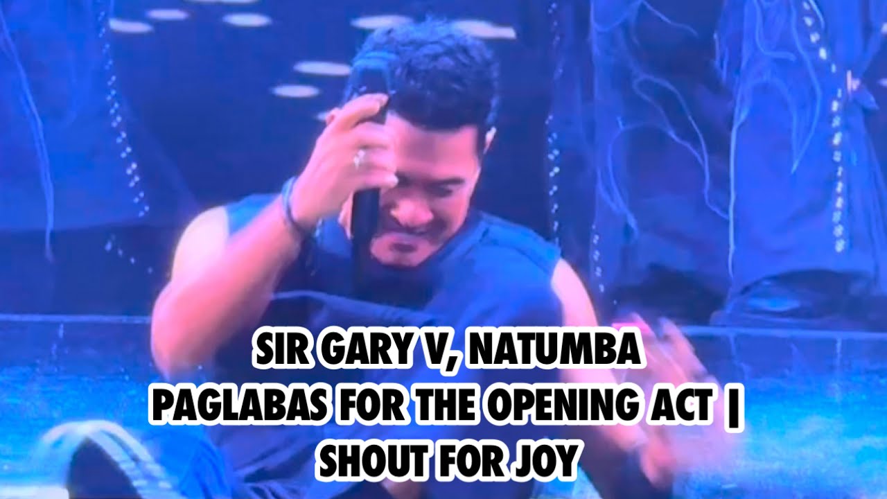 Shout For Joy - Gary Valenciano | Araneta Coliseum Dec 22 | Fancam