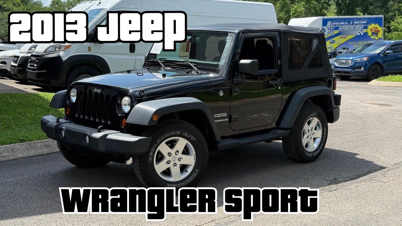 2013 Jeep Wrangler Sport 2 Door Walk Through