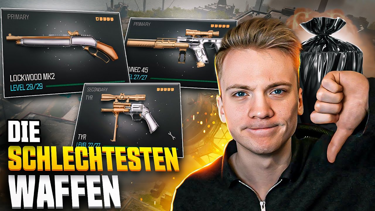 Mit den SCHLECHTESTEN WAFFEN in Warzone GEWINNEN! (Unmögliche Challenge)