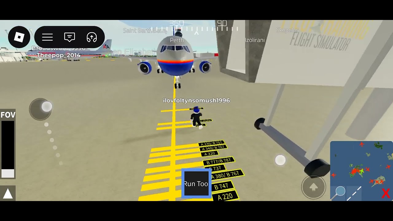 Recreating plane crashes in ptfs