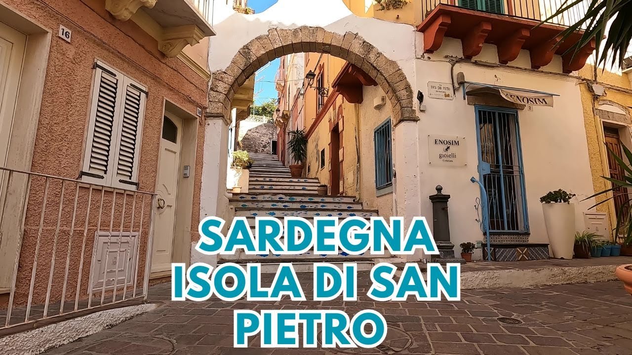 Sbarchiamo sull'ISOLA DI SAN PIETRO...[SARDEGNA VANLIFE]