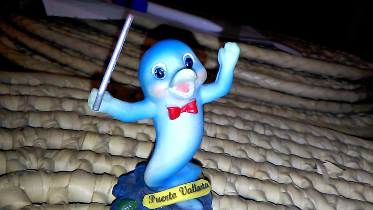 Creepy dolphin with human hands review
