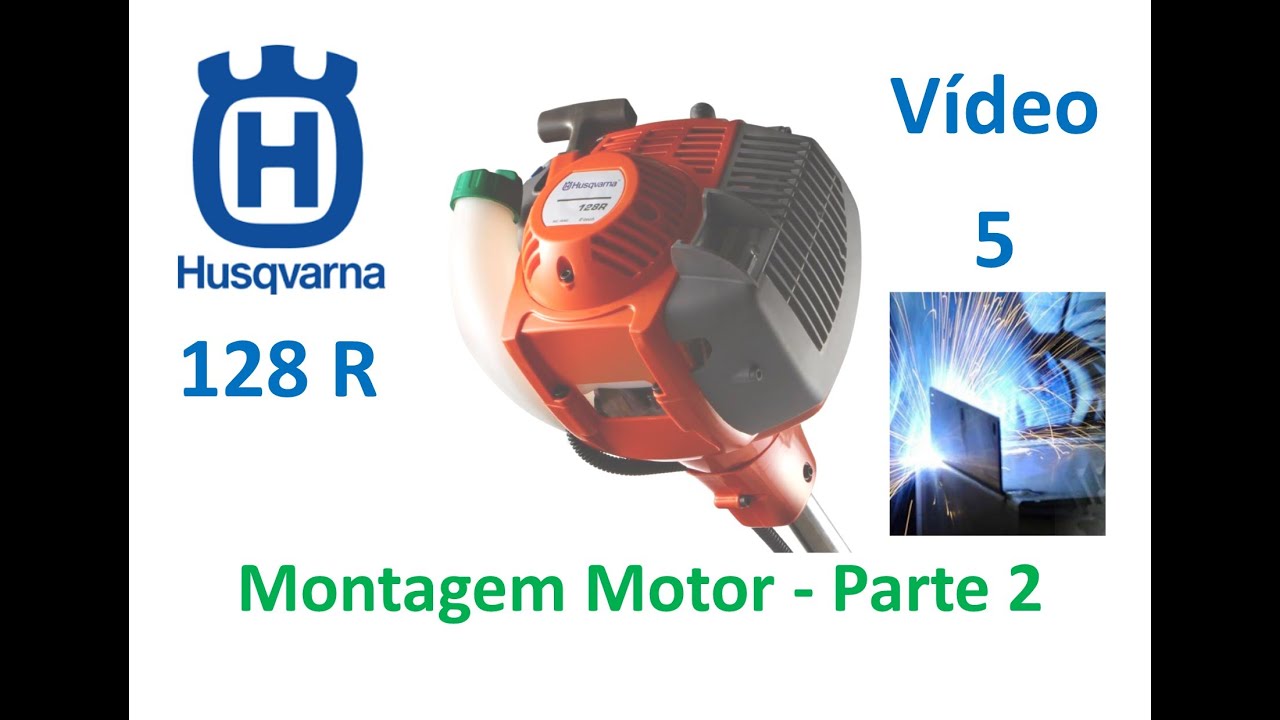 DTS - Roçadeira Husqvarna 128R - Montagem Motor Parte 2 - Vídeo 5