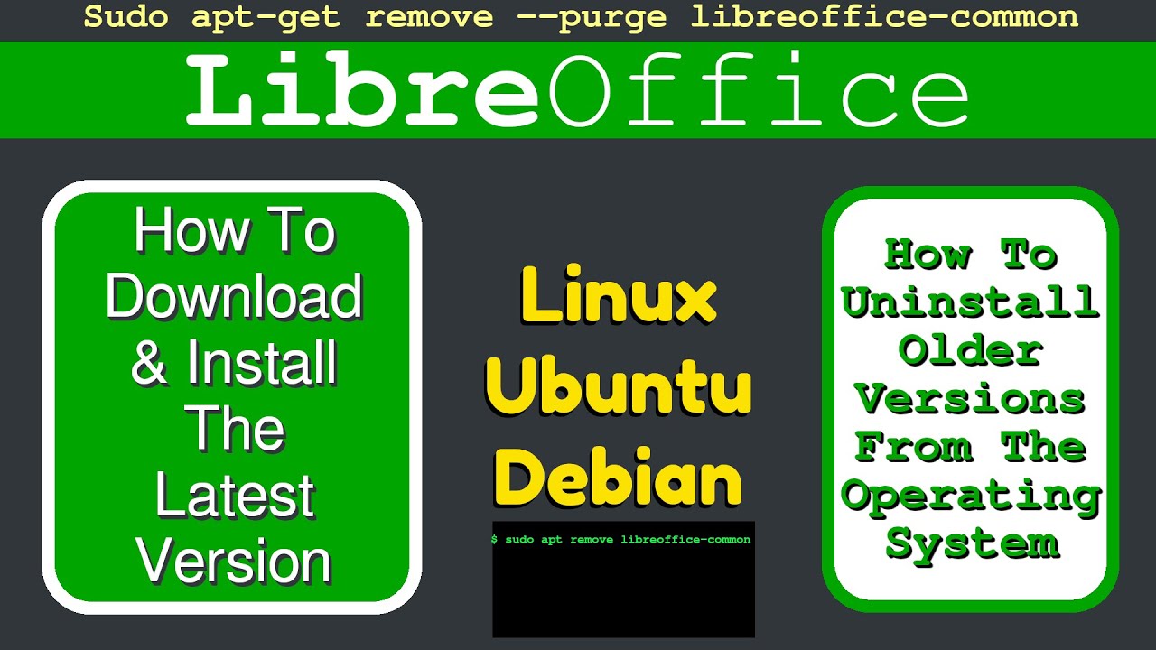Обновление LibreOffice до последней версии и установка на Linux Debian и Ubuntu