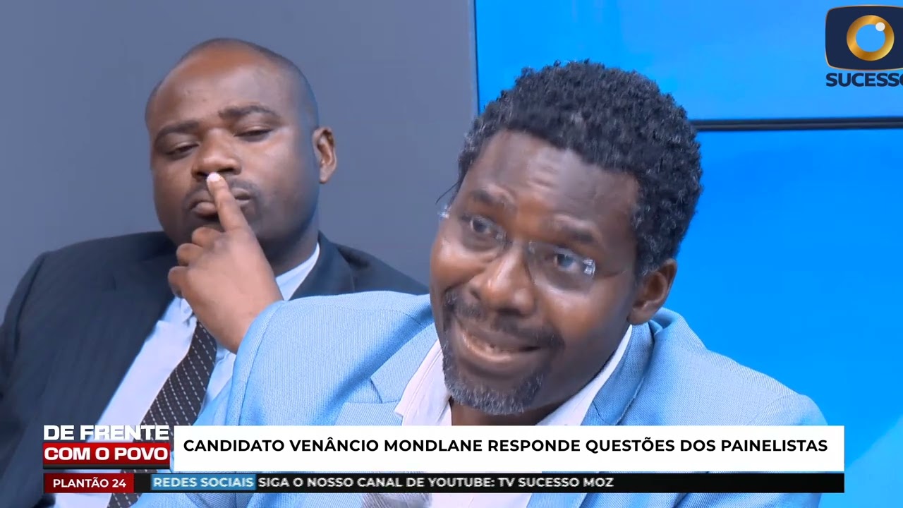 VENÂNCIO MONDLANE ENFRENTA PERGUNTAS MAIS ELOQUENTES DOS JORNALISTAS
