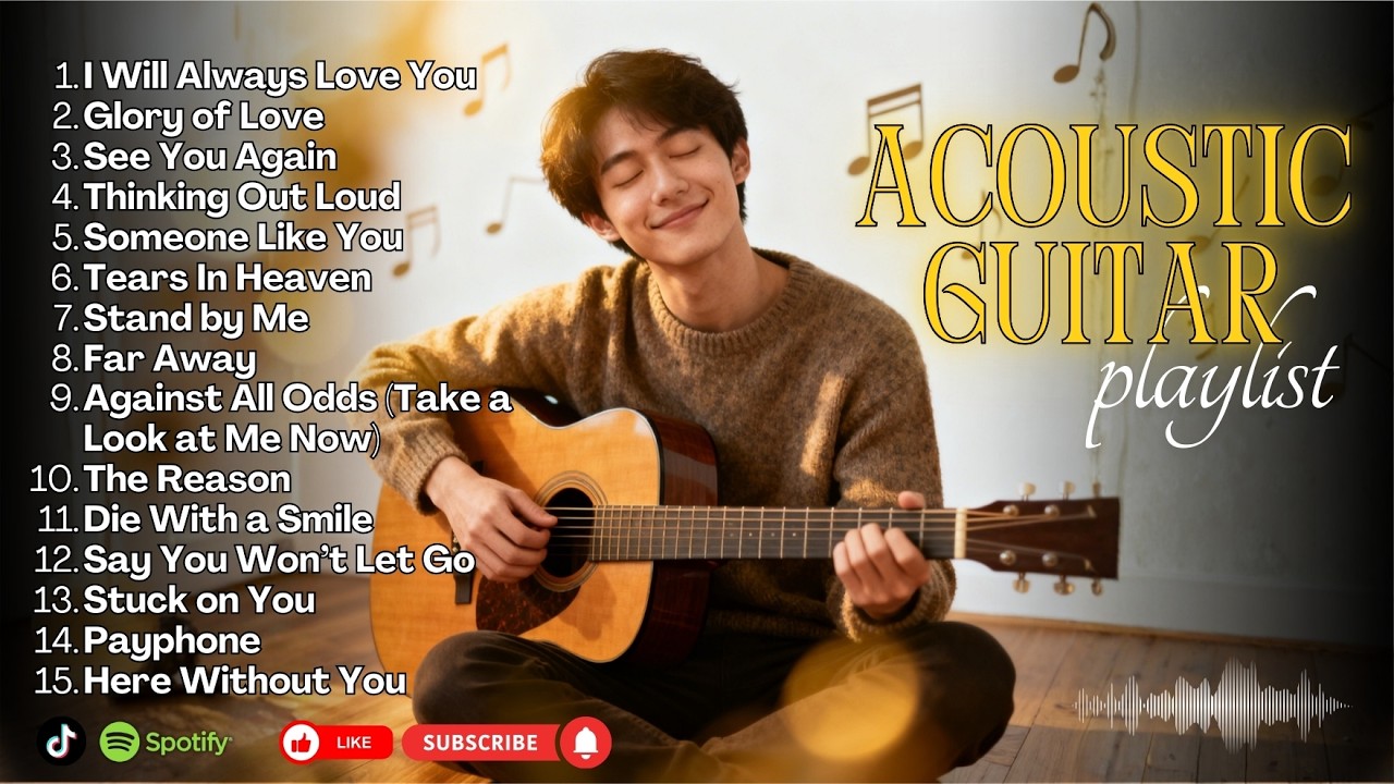 Acoustic Guitar Dream 🎸 Sleep & Relax Music