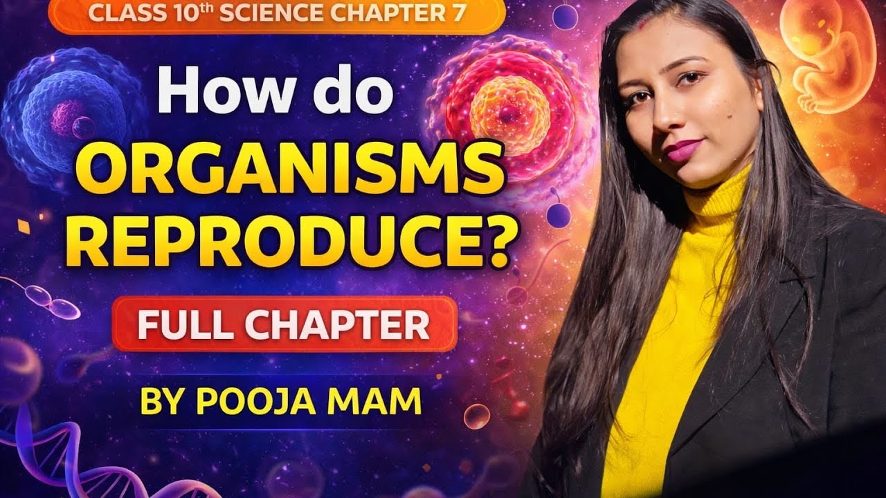 Class 10 Science Chapter 7 – How Do Organisms Reproduce? | Complete Explanation