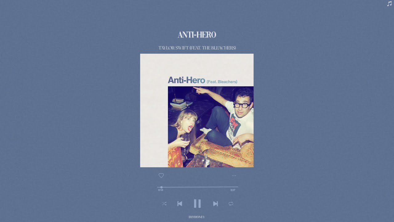 taylor swift (feat. the bleachers) - anti-hero (slowed + reverb)