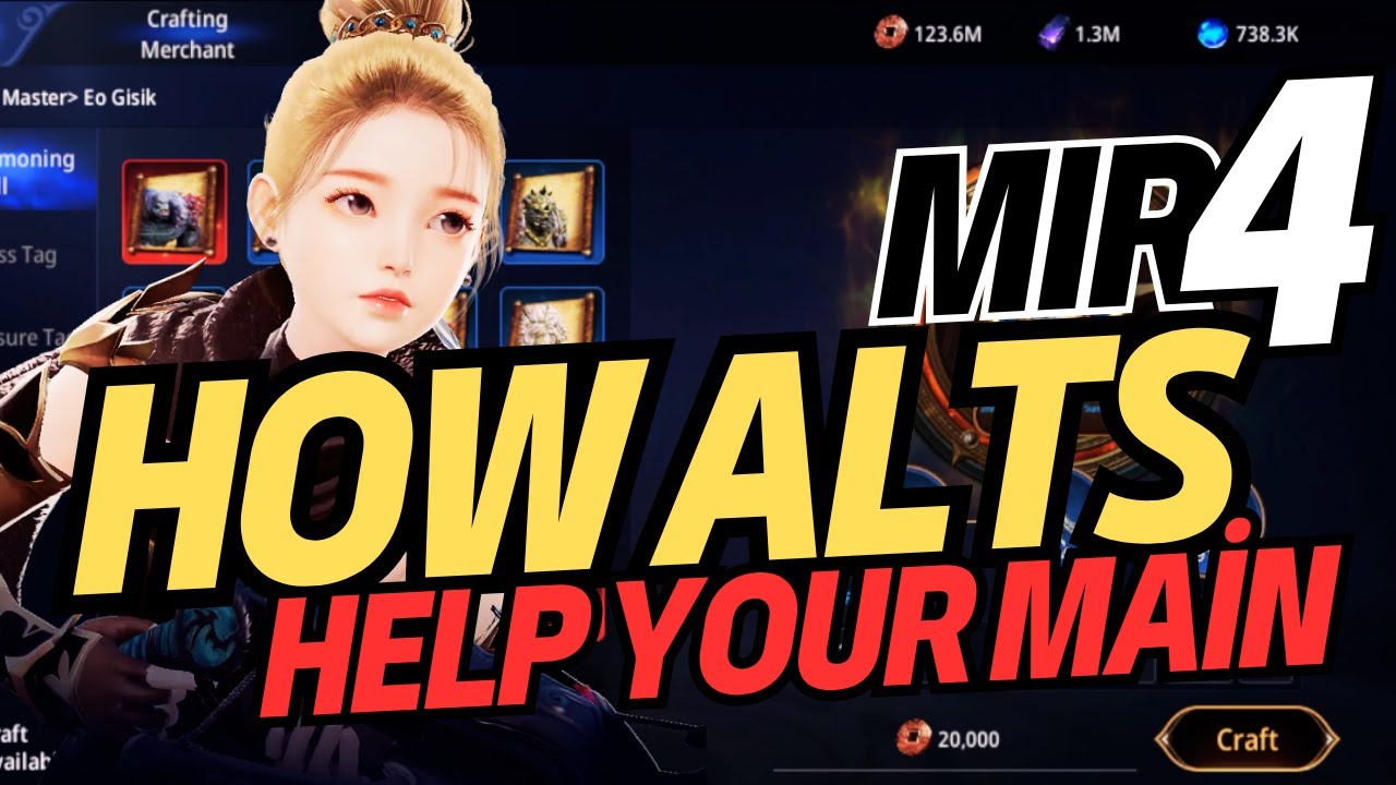 MIR4 How ALTs Help Your Main | ALT Tactics 2025 #mir4 #mir4global