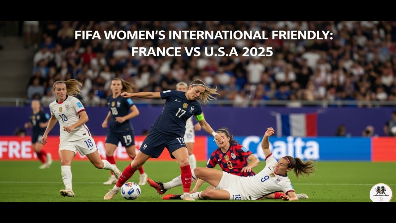 France vs USA | FIFA Women&rsquo;s International Friendly 2025 | Full Action Prediction Match