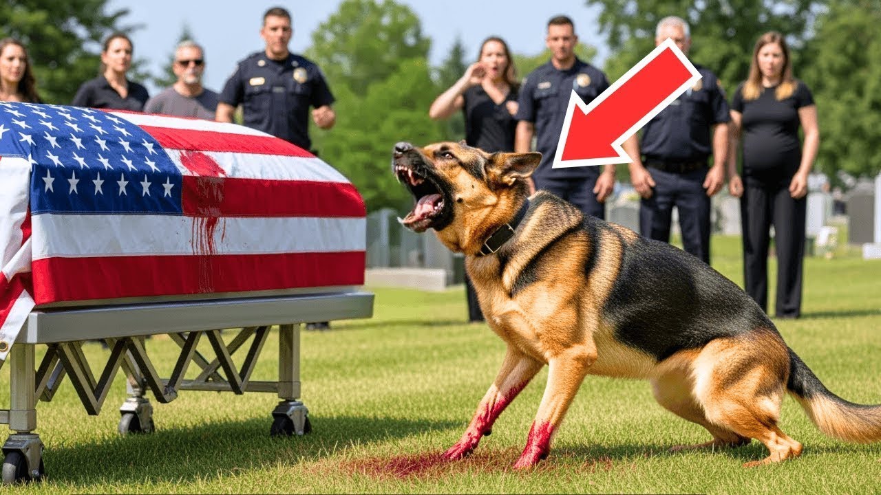 K9 спас офицера, похороненного заживо, но то, что он сделал после спасения, разбило всем сердце