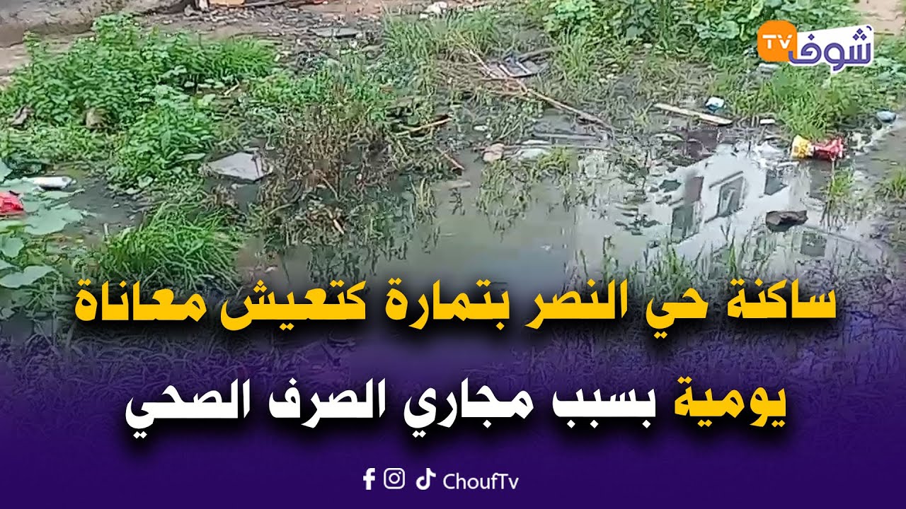 مباشرة من تمارة: ساكنة حي النصر كتعيش معاناة يومية بسبب مجاري الصرف الصحي.. من يحمي الساكنة ؟