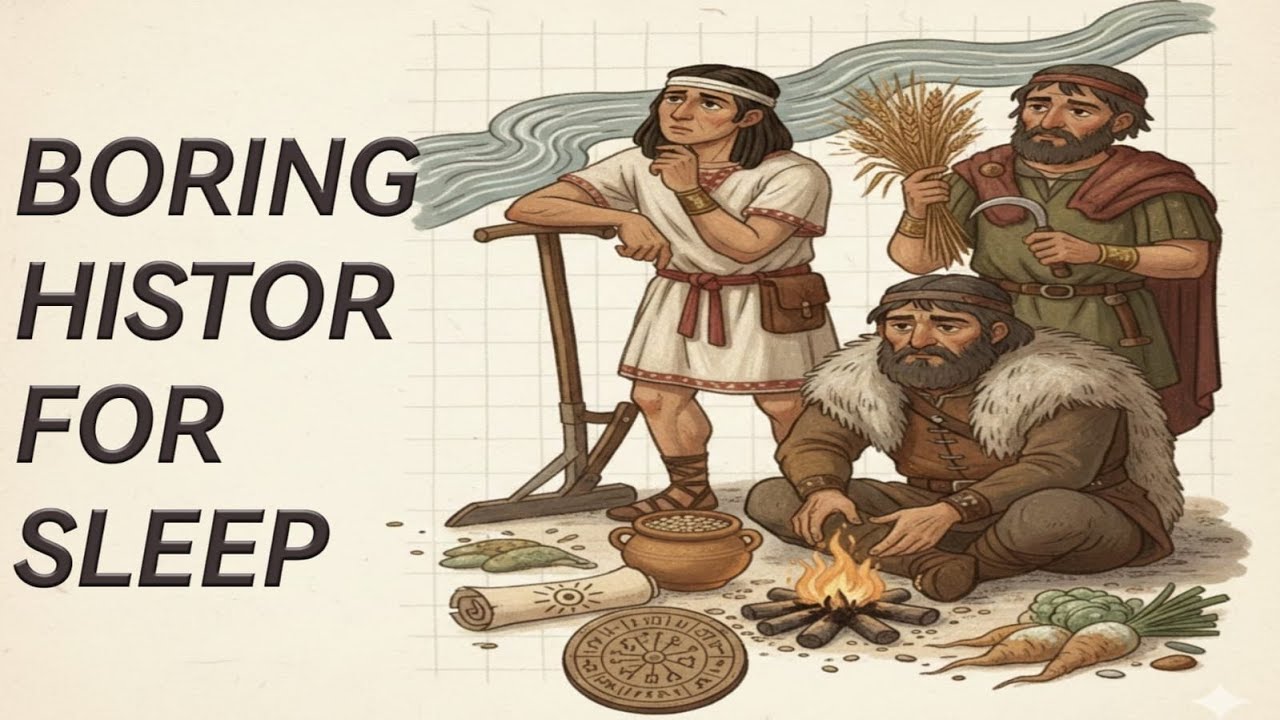 The History of Ancient Farming Seasons. Boring History For Sleep.