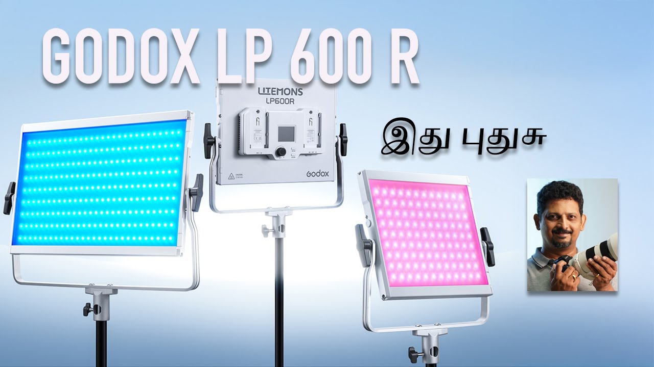 Godox LP600R | Ultimate Light for Content Creators Bright  Adjustable and Affordable | Tamil