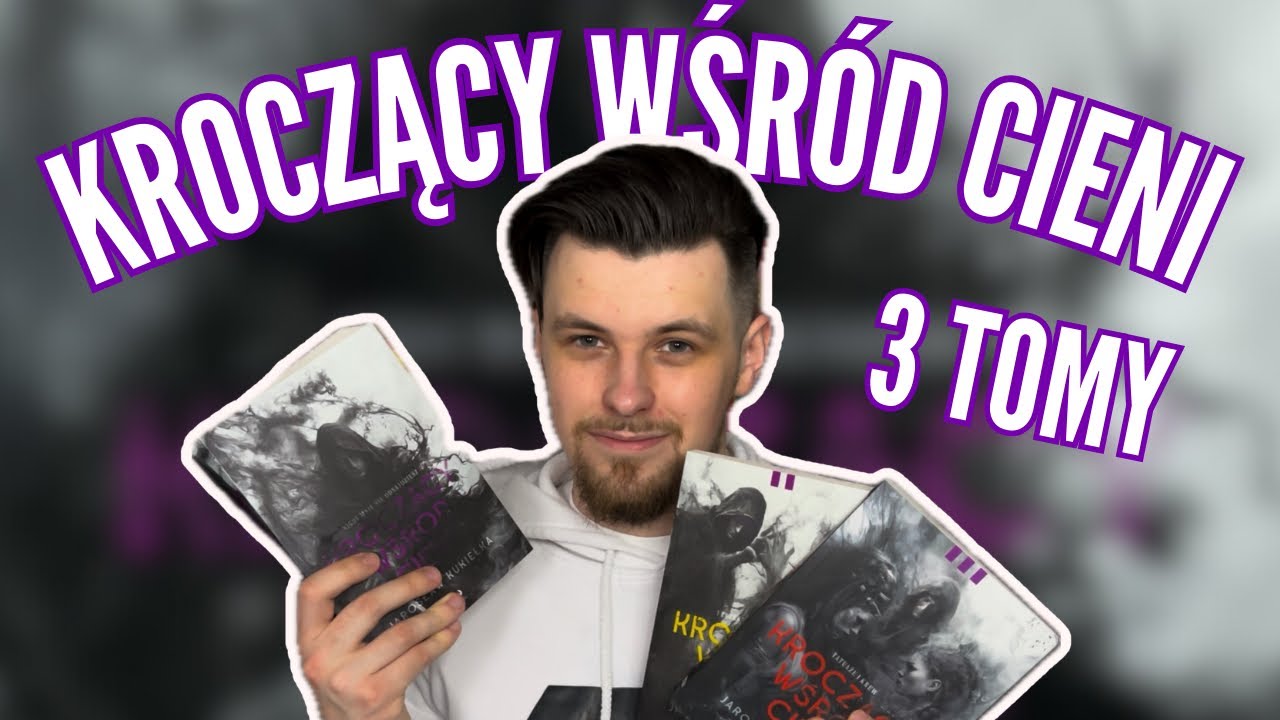 Czytam 3 tomy KROCZĄCEGO WŚRÓD CIENI🖤🖤🖤