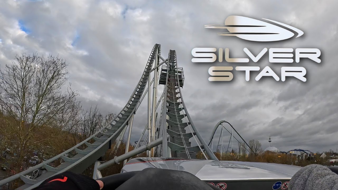 Silver Star On Ride POV 4K - Europa Park